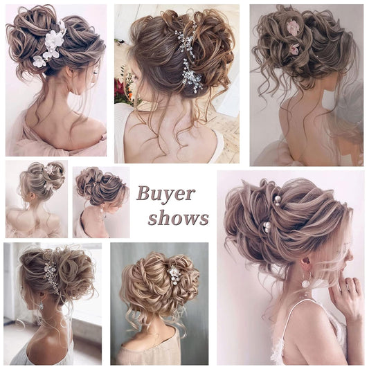 🌲Early Christmas Sale 49% OFF🎁Messy Curly Dish Bun
